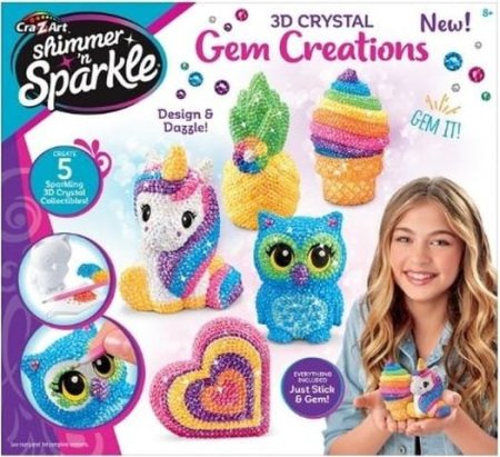 💎 مجموعة مجسمات كريستال ثلاثية الأبعاد – Gem Creations